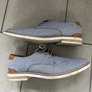 Florsheim Gray and Brown Oxford Shoes with Modern Design